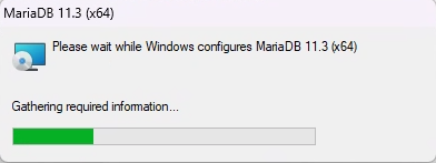 mariadb installatie