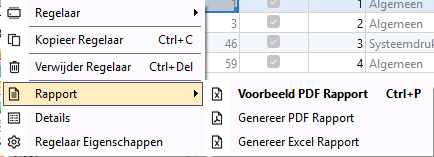 rapport genereren rapport genereren