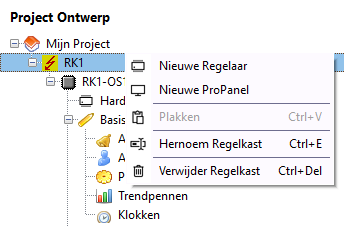 project popup
