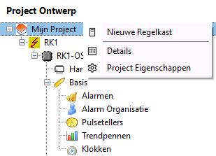 project popup