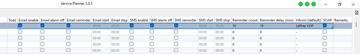 alarms tabel multiselect alarms tabel multiselect