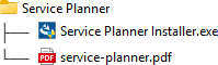 service planner installer folder inhoud service planner installer folder inhoud