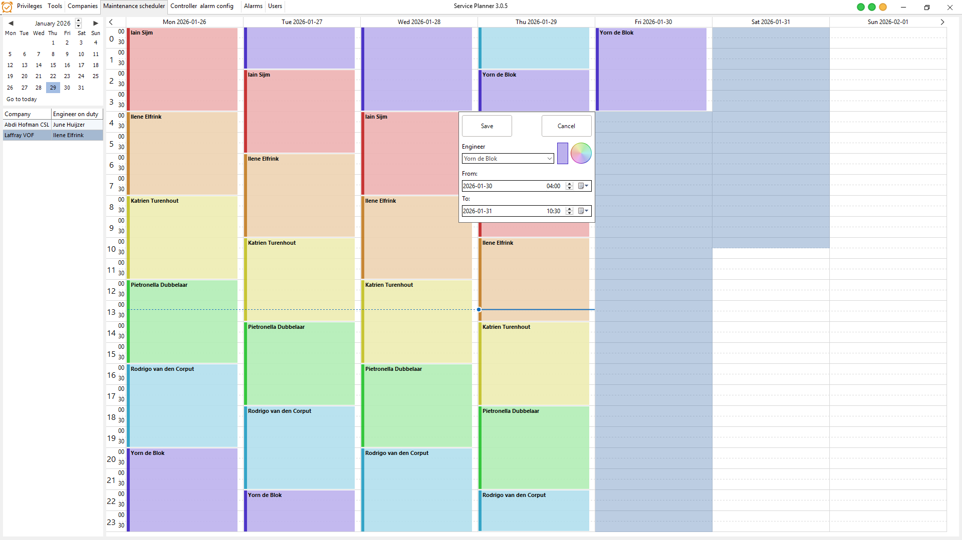 maintenance scheduler maintenance scheduler